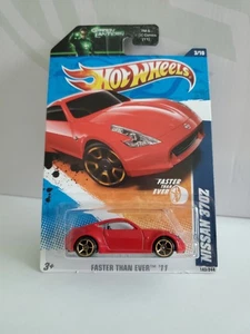 Hot Wheels 2011 Faster Than Ever #3/10 Nissan 370 Z in Red - Picture 1 of 5