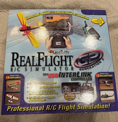 Great Planes RealFlight R/C simulador de vuelo G2 caja sellada controlador de piezas gratis Foto 1 de 4