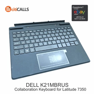 Dell K21MBRUS Collaboration Keyboard - Aluminium - Pogo Pin - Image 1 of 4