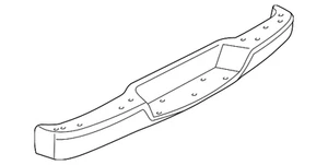 Genuine GM Bumper Face Bar 84376069 - Picture 1 of 3