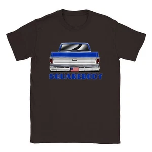 Camiseta SquareBody Chevy C10 - cuerpo cuadrado - cuello redondo unisex - Imagen 1 de 55