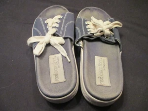 CHADWICK'S Real Comfort Canvas Slip Slides Sandals Size 6M - Bild 1 von 4