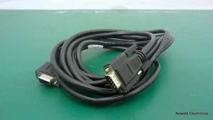 HP 590976-001 12 ft. (3.65m) 9-pin Shielded Serial Cable - Download, male/female - Picture 1 of 4