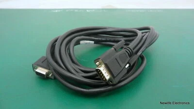 HP 590976-001 12 ft. (3.65m) 9-pin Shielded Serial Cable - Download, male/female - Image 1 of 4