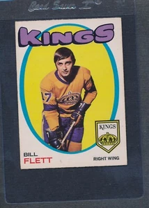 1971/72 OPC O-Pee-Chee #047 Bill Flett Kings EX *264 - Bild 1 von 1