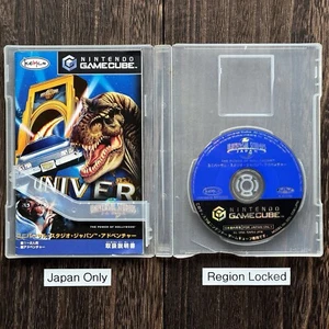 *JAPAN REGION-LOCKED* Nintendo GameCube Universal Studios Themenparks Abenteuer - Bild 1 von 5
