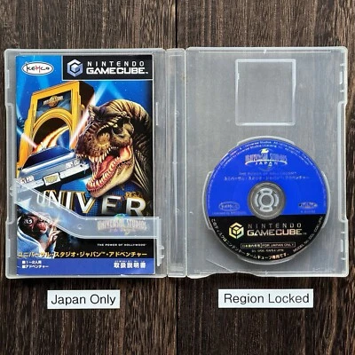 *JAPAN REGION-LOCKED* Nintendo GameCube Universal Studios Theme Parks Adventure - Image 1 of 4