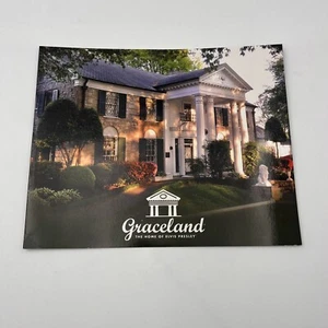 GRACELAND EL HOGAR DE ELVIS PRESLEY FOTO FUNDA SOPORTE MONTAJE CARTERA NUEVO RARO - Imagen 1 de 4
