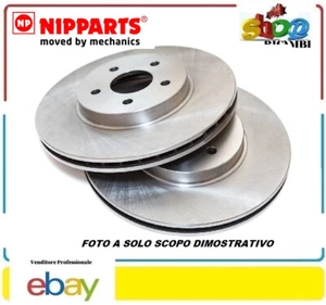 NIPPARTS J3315022 COPPIA DISCHI FRENO PER MITSUBISHI PAJERO PININ I (H6-W,H7-W) - Imagen 1 de 4