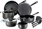 T-fal All-In-One Hard Anodized Dishwasher Safe Nonstick Cookware Set, 12-Piece