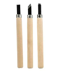 3 Pcs Steel Wood Carving Set | Ultra Light Weight / Durable Student Carving Set - Picture 1 of 4