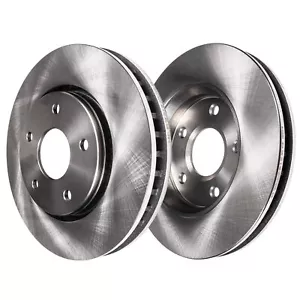 2PCS Front Brake Rotors For Chevy Malibu Cobalt HHR Pontiac G6 G5 Saturn Aura - Foto 1 di 6
