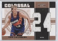 2010-11 Playoff National Treasures Jersey Number /12 Tom Chambers #47