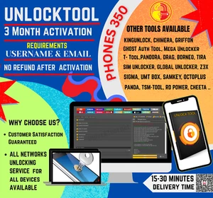 UnlockTool Three(3)-Month Activation | Unlock tool to boost your service! - Picture 1 of 1