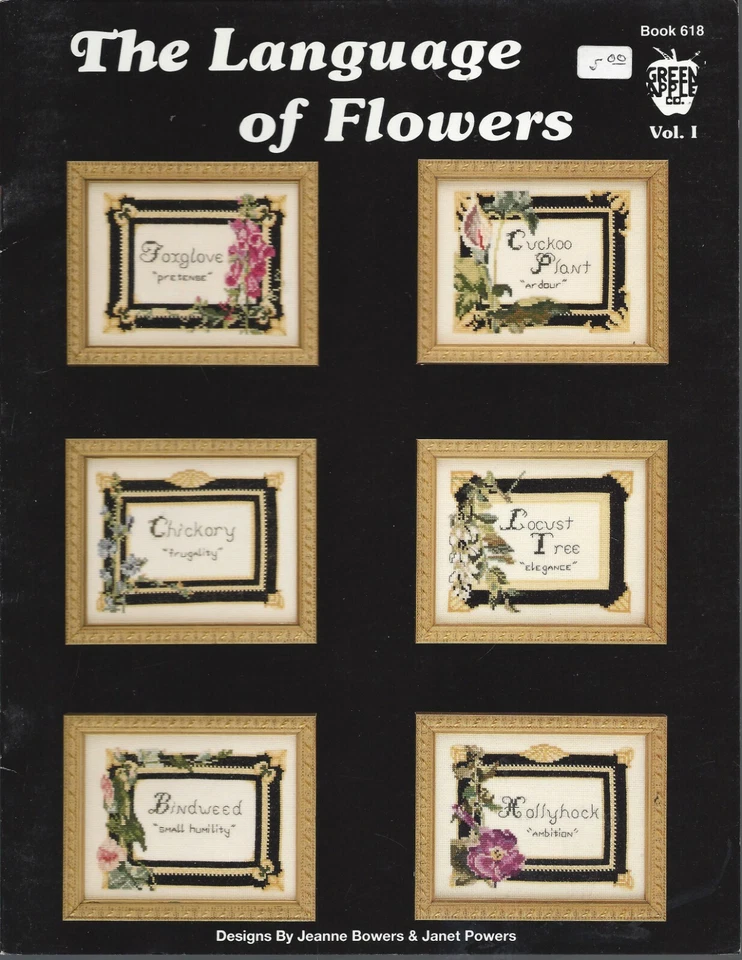 The Language of Flowers ~ Green Apple - Cross Stitch book 618 - Image 1 of 1