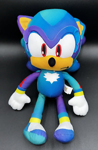 2022 Sonic the Hedgehog 12.5” Plush SEGA Blue Teal Purple Toy Factory