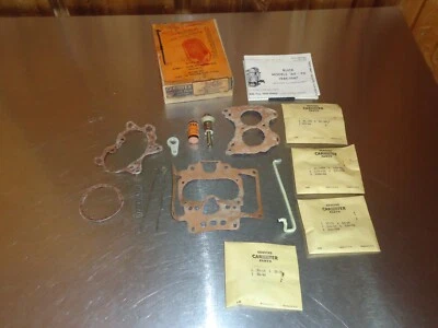 Novo Kit de Peças de Reparo de Carburador NOS Carter 1365c 2 Barris WCD 609s Buick 1946-47 - Imagem 1 de 3