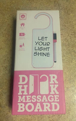 Light Up Door Hook Message Board - Image 1 of 2