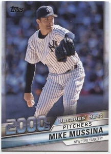 2020 Topps Series 1 MIKE MUSSINA  Decades' Best #DB-75  - NEW YORK YANKEES -  - Picture 1 of 1