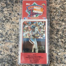  Topps Baseball Talk Collection Set #3 Championship Series Game 5 NIB