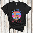 Vintage Retro Well At Least Llamas Love Me Llama Team Owner Family T-Shirt, Mug