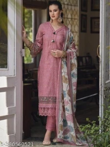 Bollywood Designer Salwar Kameez Set Kurti Kleid Indisch Damen Tunika Kurta Set - Bild 1 von 5