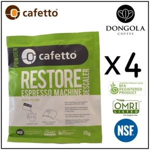 MIELE Restore Descaler Espresso Coffee Machine Eco Descaling Sachets Cafetto - Picture 1 of 6
