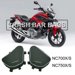 Motorcycle Toolbox Frame Crash Bar Bags Tool Placement Travel Saddle Bag FOR Hon - Picture 1 of 6