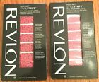 Lot of 2 Revlon Nail Art Style Strips Instant Nails No Dry Time Pink Lips & Tips