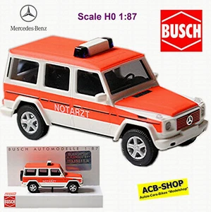 Mercedes Benz Classe-G Ambulanza W460 Restyling Bianco Rosso Brillante 1:87 - Foto 1 di 7