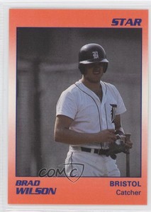 1990 Star Bristol Tigers Brad Wilson #25