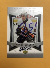 Frans Nielsen Signed New York Islanders Rookie Card 1