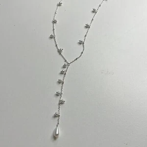 INC International Concepts Pearl Drop Necklace - Picture 1 of 3