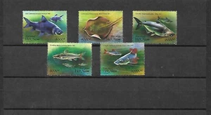VIETNAM, 2019, PESCE, 5v, MNH**, - Foto 1 di 1