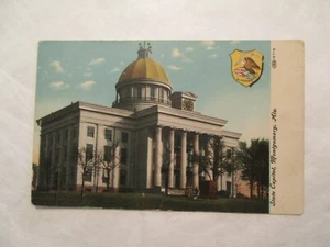 Montgomery Alabama Postkarte State Capitol AL - Bild 1 von 2
