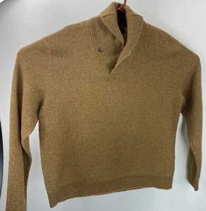 Polo by Ralph Lauren Herren Woll Wasserfallausschnitt Pullover Sweater Gr. L - Bild 1 von 4