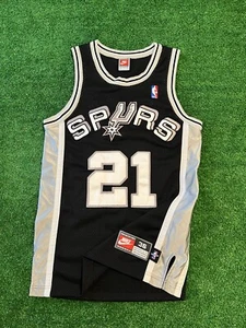 Camiseta deportiva de colección Nike auténtica Tim Duncan 1997-98 San Antonio Spurs ROOKIE años 90 hombres 36 - Imagen 1 de 13