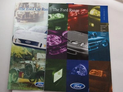 2 x FORD THE  RANGE &CAR RANGE Brochure - Year 1996 EDITION 1-3 PROBE KA VAN ECT - Image 1 of 4