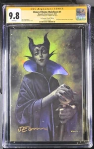 Disney Villains Maleficent #1 Dynamite Comics CGC SS 9.8 NM/Mint Signed Tommaso - Picture 1 of 2