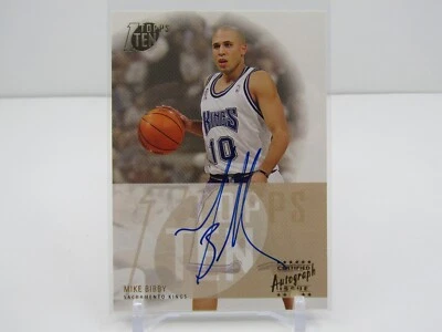 MIKE BIBBY 2002-03 TOPPS TEN AUTOGRAPH AUTO- KINGS!! - Image 1 of 2