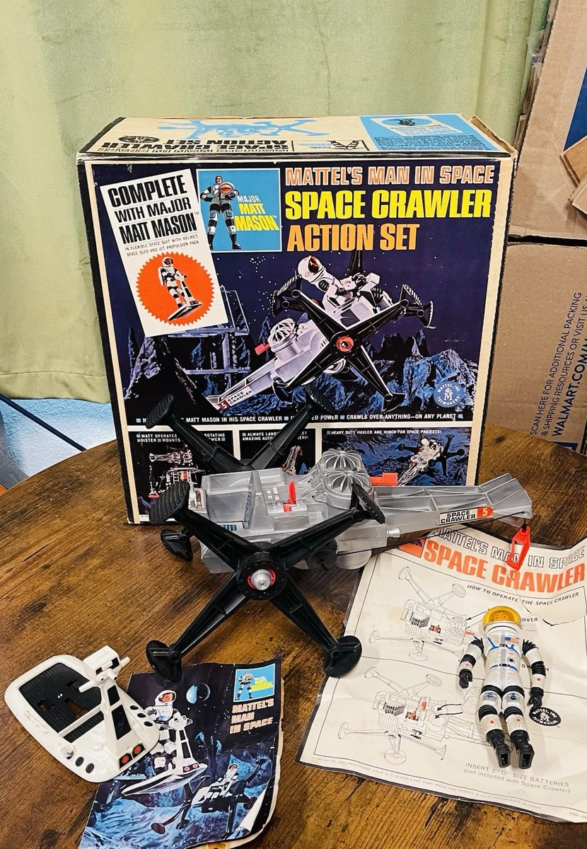 Vintage 1966 Mattel Man In Space Major Matt Mason Space Crawler