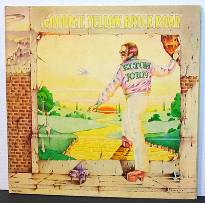 Elton John - Goodbye Yellow Brick Road - 1973 MCA Rock 2x Vinyl LP Record Album - Image 1 of 4