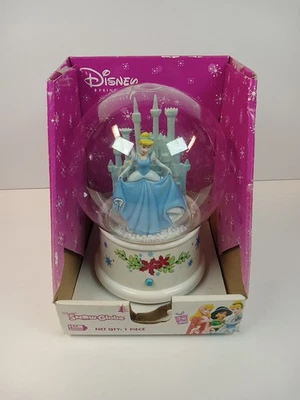Disney Princesa Cenicienta Globo de Nieve Musical Sin Agua NAVIDAD. Gemmy 2007  Foto 1 de 4