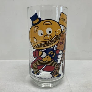 1977 McDonalds McDonaldland Action Series "Mayor McCheese" Glass - Picture 1 of 9