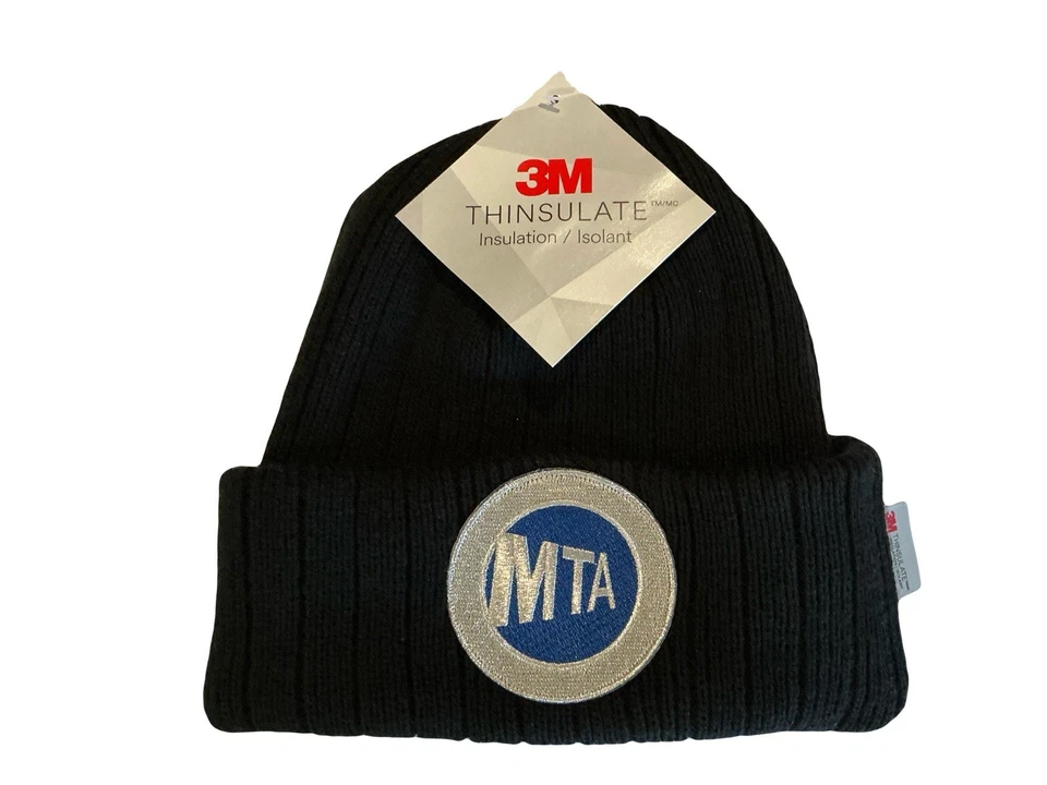 MTA BEANIE 3M SOMBRERO TREN METRO TRÁNSITO NUEVA YORK Foto 1 de 1