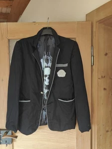 PHILIPP PLEIN dickerer Blazer/Struktur/Inenfutter schwarz Gr. L - Bild 1 von 10
