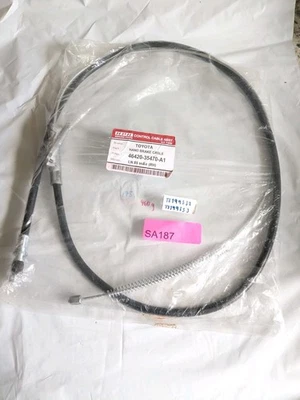 Toyota 1989-1994 Hilux Pickup LN85 Right Rear Hand Parking Brake Cable New - Image 1 of 4