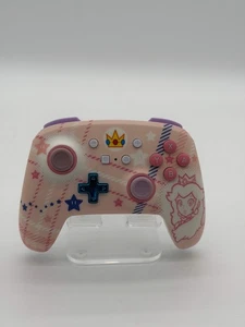 Nintendo Switch PowerA Peach Pink Controller Wireless Migliorato - Foto 1 di 5