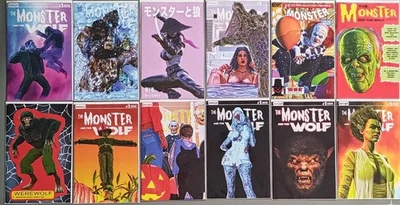 Mark Spears Monster And The Wolf **Juego completo de cartulina** Juego completo A1-A30 Foto 1 de 2