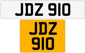 JD 3X3 JADE JODY JULIE JUL JON JAK JAMES JOSH JEN JOE JACK NUMBER PLATE JDZ 910 - Picture 1 of 5